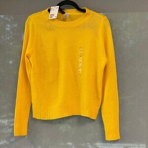 Zara Yellow Chunky Knit Cardigan